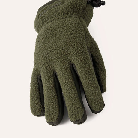 Sealskinz - Hoveton Vandtætte fleecehandsker // Olive-3-XtraGrej