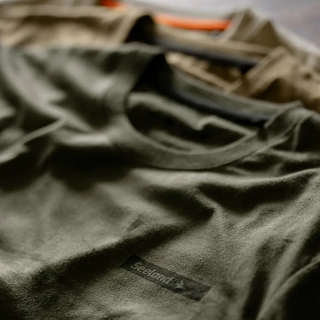 Seeland - 3-Pak T-shirt // Pine Green / Military Olive / Grape Leaf-4-XtraGrej