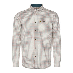 Seeland - Oxford Shooting Skjorte // Grape Leaf / Terracotta Check-1-XtraGrej