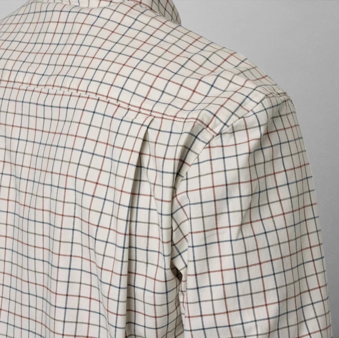 Seeland - Oxford Shooting Skjorte // Grape Leaf / Terracotta Check-3-XtraGrej