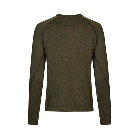 Seeland - Peak T-shirt // Pine Green Melange-2-XtraGrej