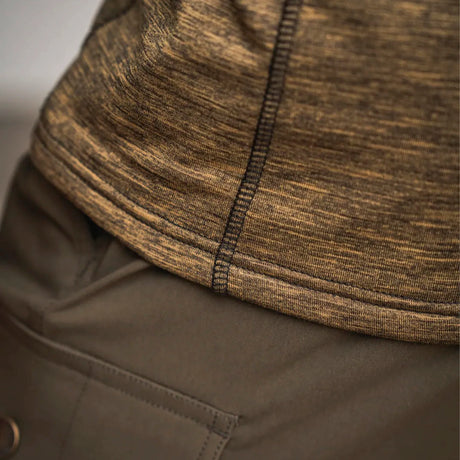 Seeland - Peak T-shirt // Pine Green Melange-3-XtraGrej