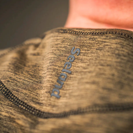 Seeland - Peak T-shirt // Pine Green Melange-9-XtraGrej