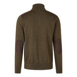 Seeland - Pine Half Zip Sweater // Light Pine-2-XtraGrej