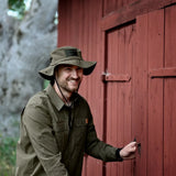 Seeland - Selous L/S Cargo Skjorte // Grape leaf-5-XtraGrej