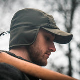 Seeland - Teddy Fold Down Cap // Pine Green-4-XtraGrej