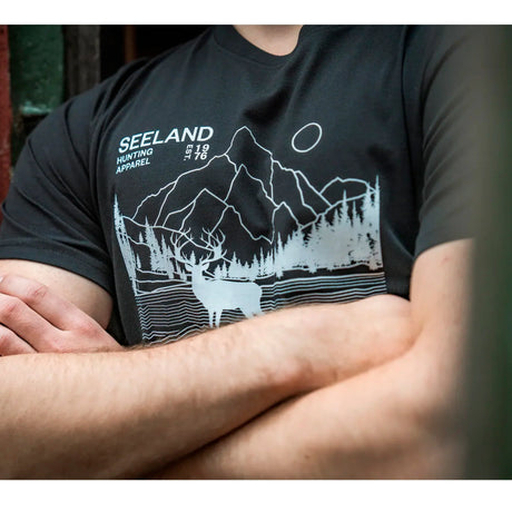 Seeland - Territory T-shirt // Sort-7-XtraGrej