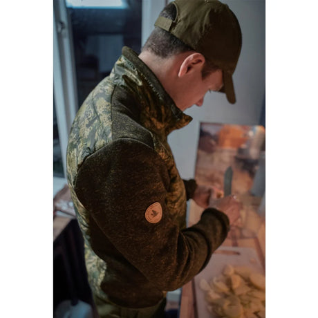 Seeland - Theo Hybrid Jakke m. Strik // Camo-7-XtraGrej