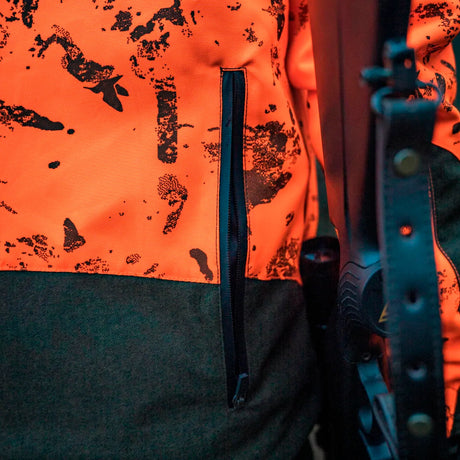 Seeland - Trax Blaze Jakke // Orange Blaze InVis MPC-7-XtraGrej