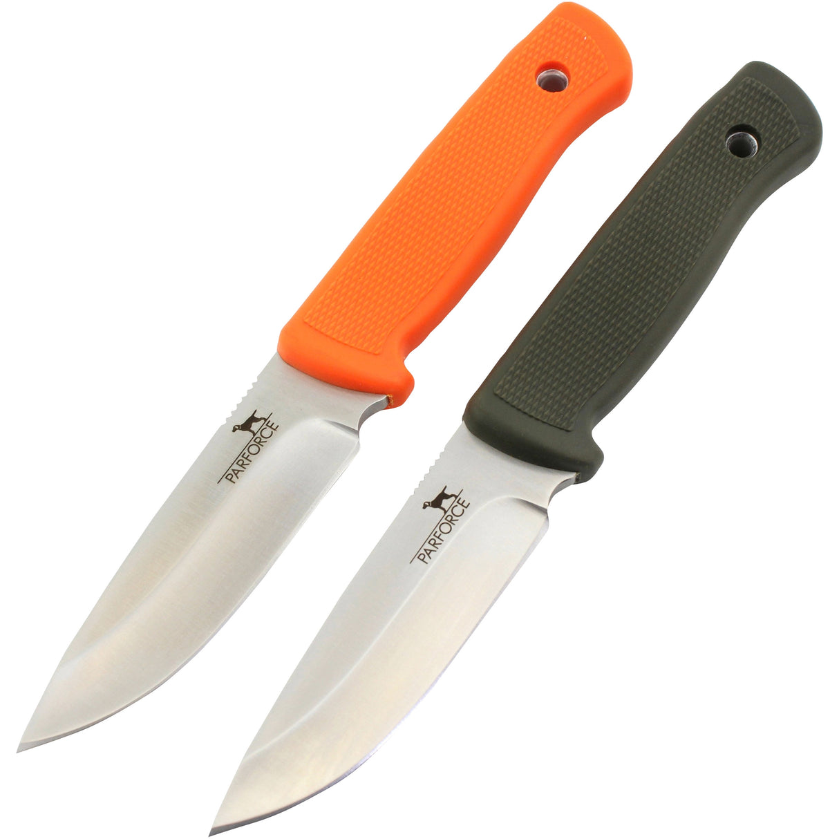 Parforce - Sæt - Kniv Classic Olive & Orange