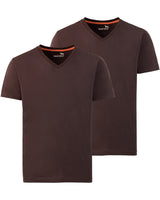 Parforce - Dubbelpack med T-shirts med V-ringning