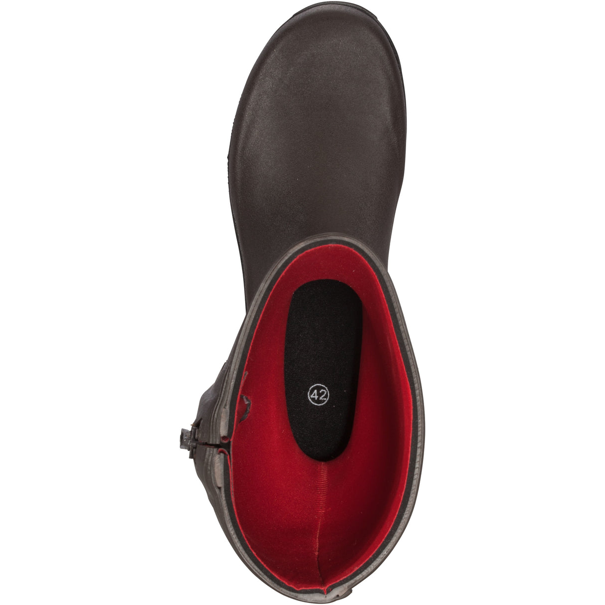 Parforce - Gummistøvler med lynlås og neoprenforing