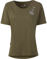 Parforce - T-shirts til damer 2-pak hjorte