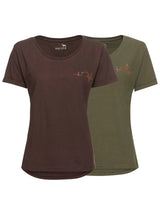 Parforce - Set med 2 T-shirts för damer Heartbeat