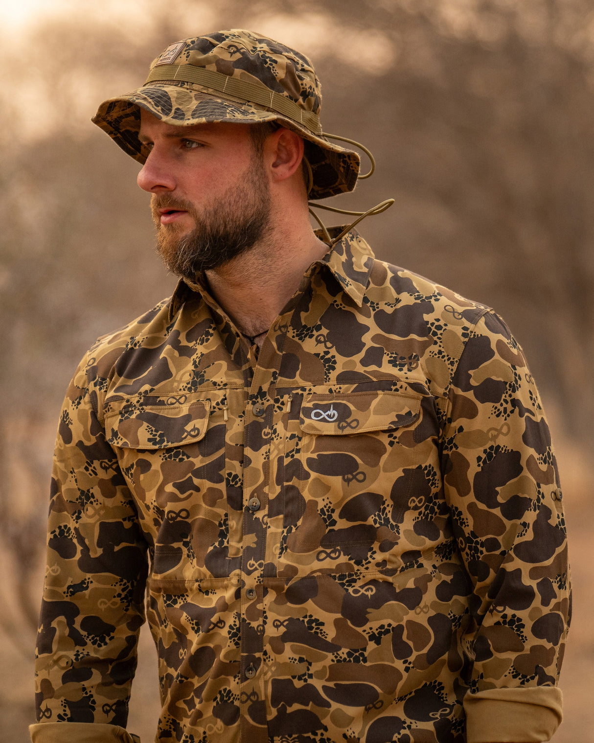 Merkel Gear - Jaktskjorta Hunter-Shirt Infinity DryLeaf
