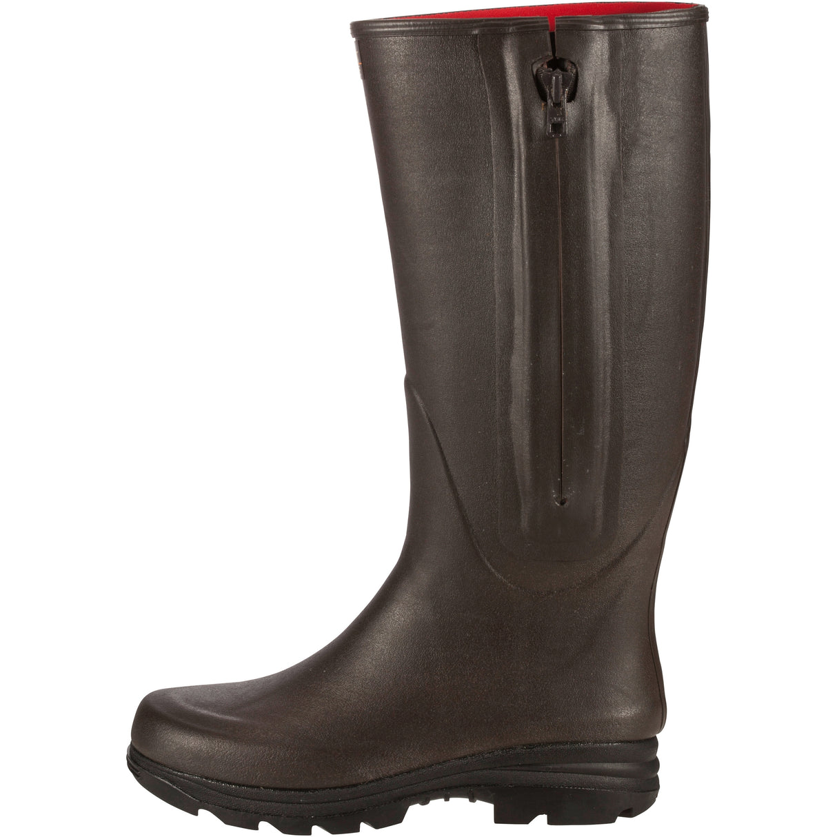 Parforce - Gummistøvler med lynlås og neoprenforing