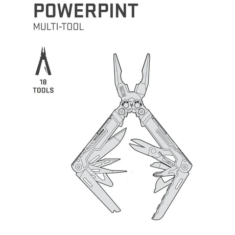 SOG Knives - PowerPint Multi-Tool // Stål-13-XtraGrej