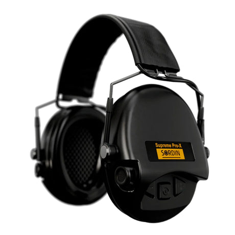Sordin - Supreme Pro-X Slim Elektronisk Høreværn 82 dB Sort-1-XtraGrej