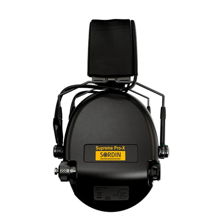 Sordin - Supreme Pro-X Slim Elektronisk Høreværn 82 dB Sort-3-XtraGrej