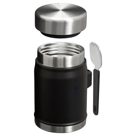 Stanley - Legendary Food Jar + Spork 0,40L // Sort-3-XtraGrej
