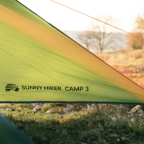 Sunny Hiker - Camp 3-personers Telt-12-XtraGrej