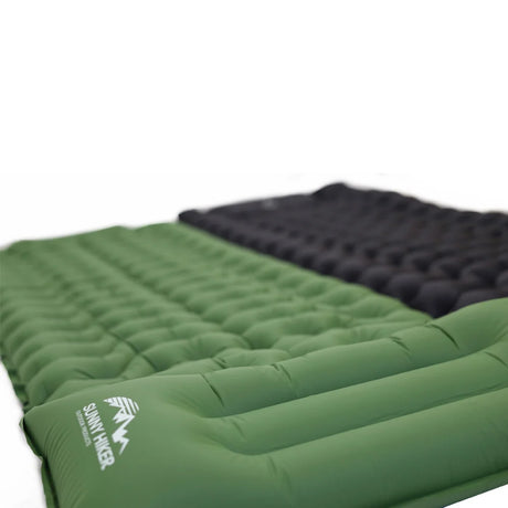 Sunny Hiker - Comfort Liggeunderlag m. Fodpumpe // Grøn-21-XtraGrej