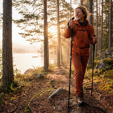 Sunny Hiker - Foldbare Vandrestave-4-XtraGrej