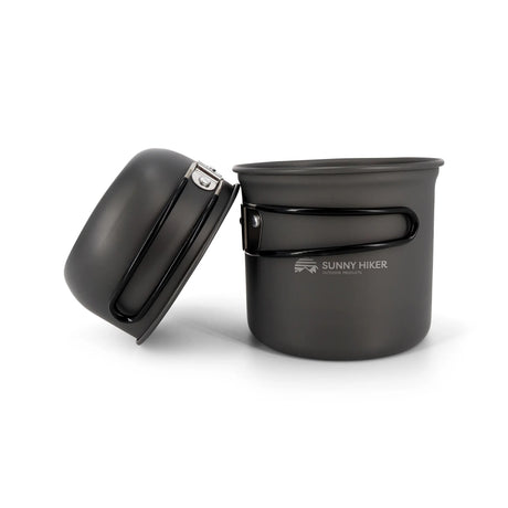 Sunny Hiker - Grydesæt Hard Anodized (2 stk)-3-XtraGrej