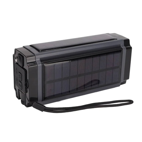 Sunny Hiker - Nødradio m. Powerbank 5.000 mAh (Kan bruge 3xAAA Batterier) // Sort-5-XtraGrej