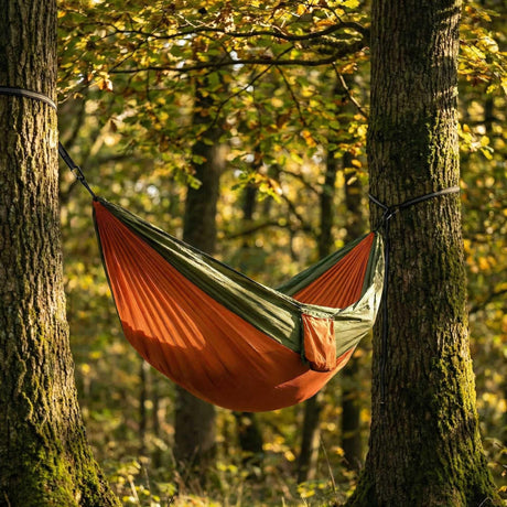 Sunny Hiker - Suspender Dobbelt Hængekøje // Orange-2-XtraGrej