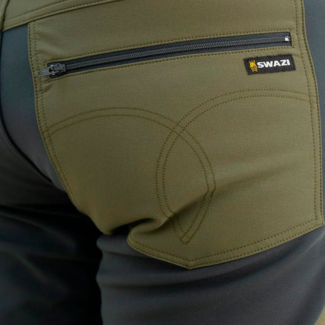 SWAZI - Forest Herre Outdoorbukser // Gran Green-5-XtraGrej