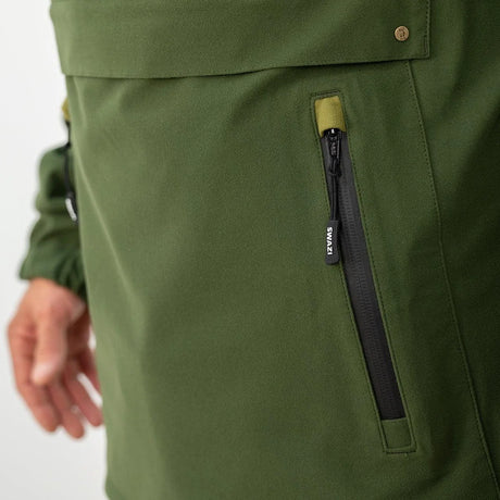 Swazi - Kagoule Anorak Jakke // European Olive-9-XtraGrej