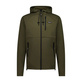 Swazi - Stalker Hooded Fleece Jakke // Stone-1-XtraGrej