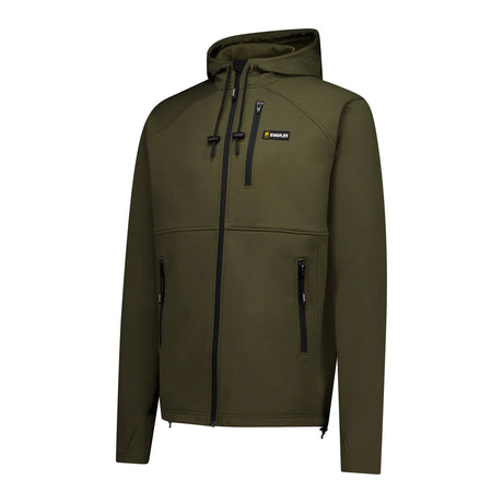 Swazi - Stalker Hooded Fleece Jakke // Stone-2-XtraGrej