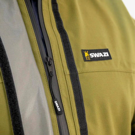 SWAZI - Tahr XP Anorak m. Pit Zips // Tussock Green-12-XtraGrej