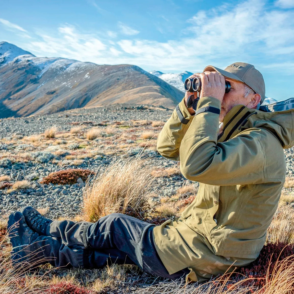 SWAZI - Tahr XP Anorak m. Pit Zips // Tussock Green-4-XtraGrej
