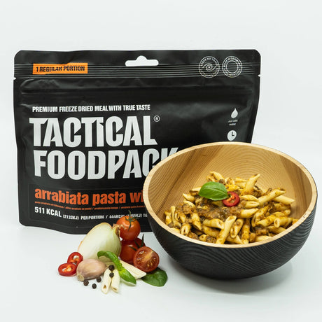 Tactical Foodpack - Arrabiata Pasta Med Kylling, 511 kcal-1-XtraGrej