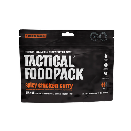 Tactical Foodpack - Krydret Kylling I Karry, 514 Kcal-1-XtraGrej
