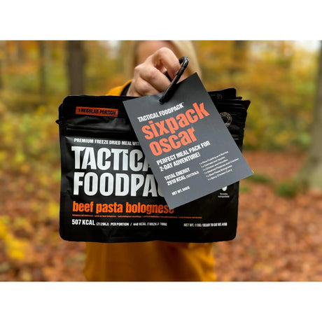 Tactical Foodpack - Sixpack Oscar Feltration, 6 måltider, 2.910 Kcal-2-XtraGrej