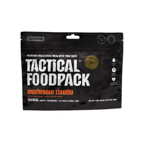 Tactical Foodpack - Svampe Risotto - Stor Portion, 724 Kcal-1-XtraGrej