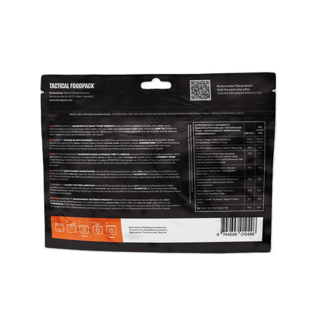 Tactical Foodpack - Svampe Risotto - Stor Portion, 724 Kcal-3-XtraGrej