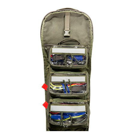 Tasmanian Tiger - Modular Medic Insert Transparent Pouches 30VL // Olivengrøn-6-XtraGrej