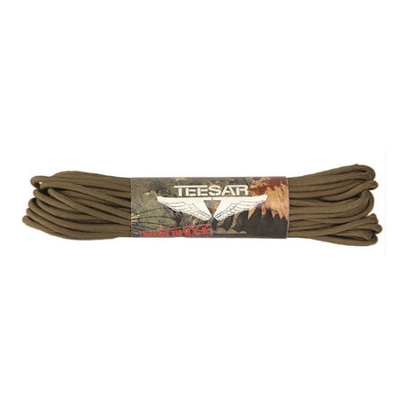 Teesar - US 550 Paracord Faldskærmssnor Coyote (15 meter)-1-XtraGrej