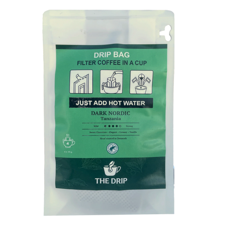 The Drip - Kaffe Drip Bags, Dark Nordic 10-pak-1-XtraGrej