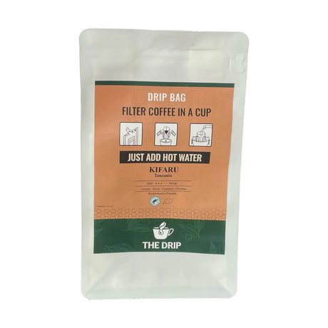 The Drip - Kaffe Drip Bags, Kifaru 10-Pak-1-XtraGrej