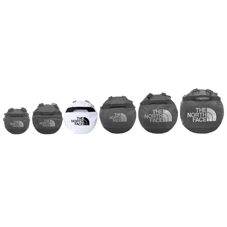 The North Face - Base Camp Duffel Bag Medium 71L // Hvid/ Rød-5-XtraGrej