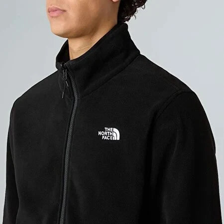 The North Face - Glacier Full zip Fleece Jakke // Sort-4-XtraGrej