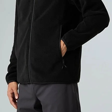 The North Face - Glacier Full zip Fleece Jakke // Sort-5-XtraGrej