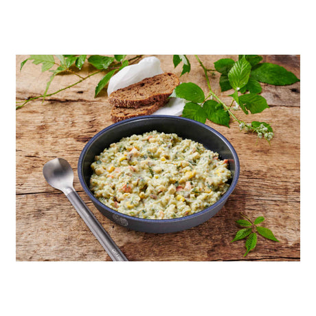 Trek'n Eat - Emergency Food Creamy Chicken m. Ris, 4 Portioner, 600g (15 års holdbarhed)-2-XtraGrej