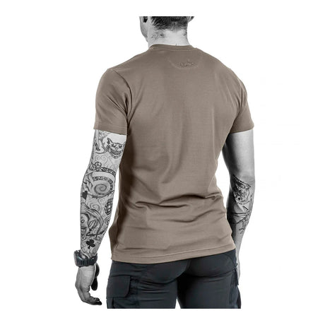 UF PRO - Urban Herre T-shirt // Brown Grey-2-XtraGrej